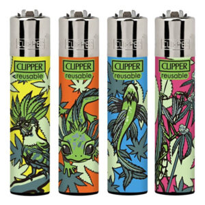 Clipper Lighters Animal Weeds