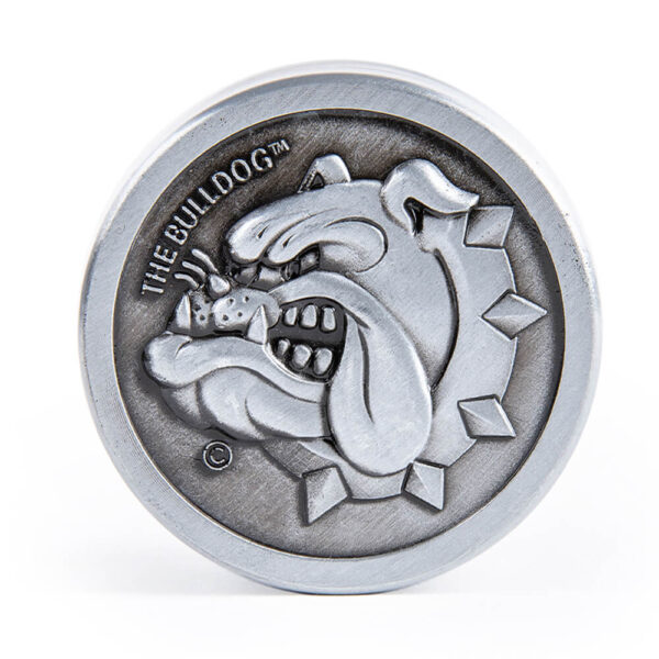 The Bulldog Original Silver Metal Grinder 40mm – 3 parts