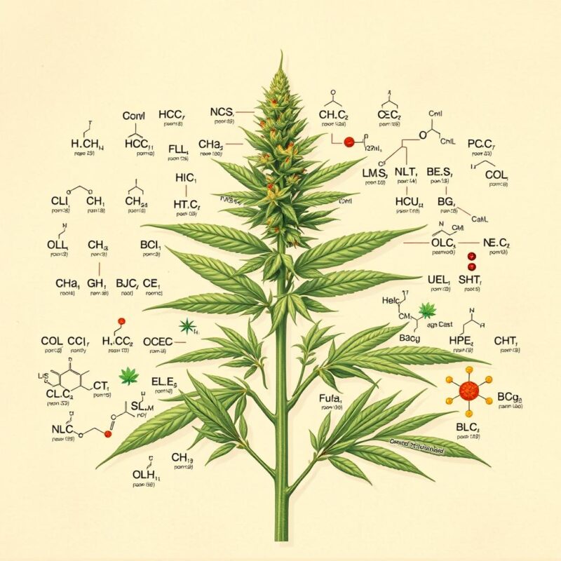 Cannabinoide Liste & Erklärung